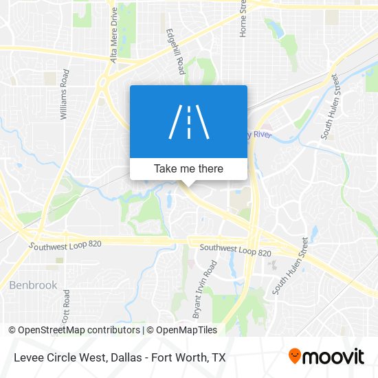 Levee Circle West map