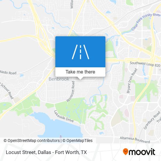 Locust Street map