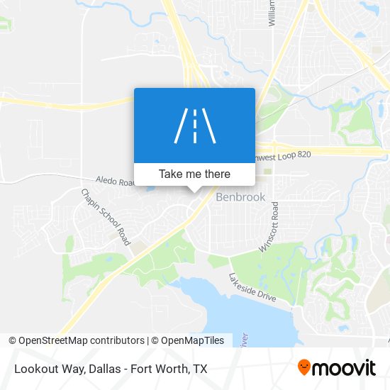 Lookout Way map