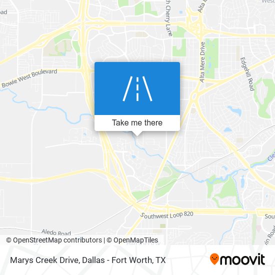 Mapa de Marys Creek Drive