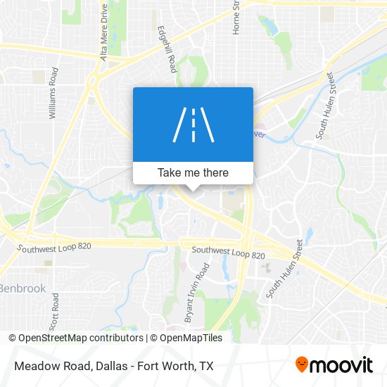 Mapa de Meadow Road