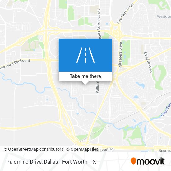 Palomino Drive map