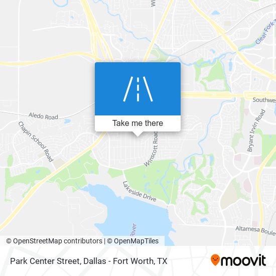 Mapa de Park Center Street