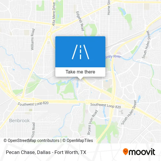 Pecan Chase map