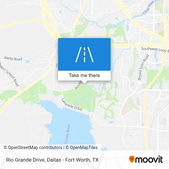 Rio Grande Drive map