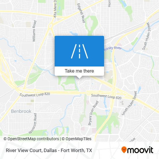 River View Court map