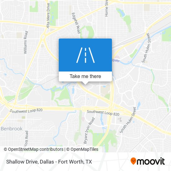 Shallow Drive map