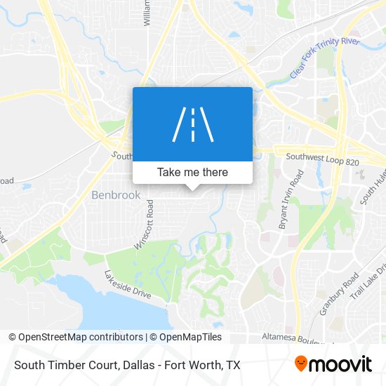 South Timber Court map