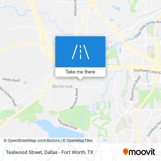 Tealwood Street map