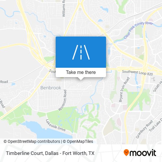 Timberline Court map