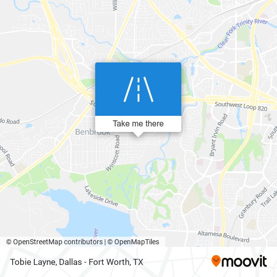 Tobie Layne map