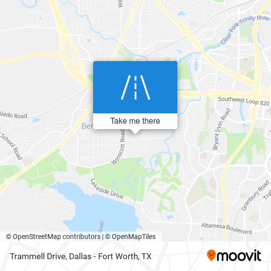 Trammell Drive map