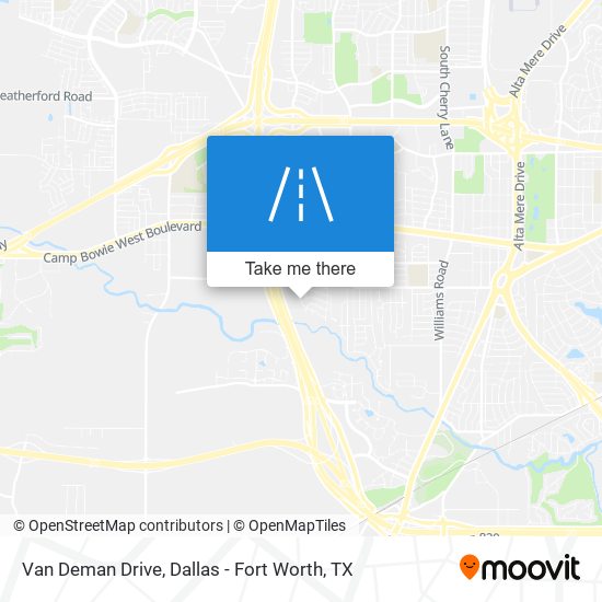 Van Deman Drive map