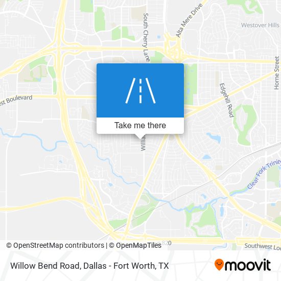 Mapa de Willow Bend Road