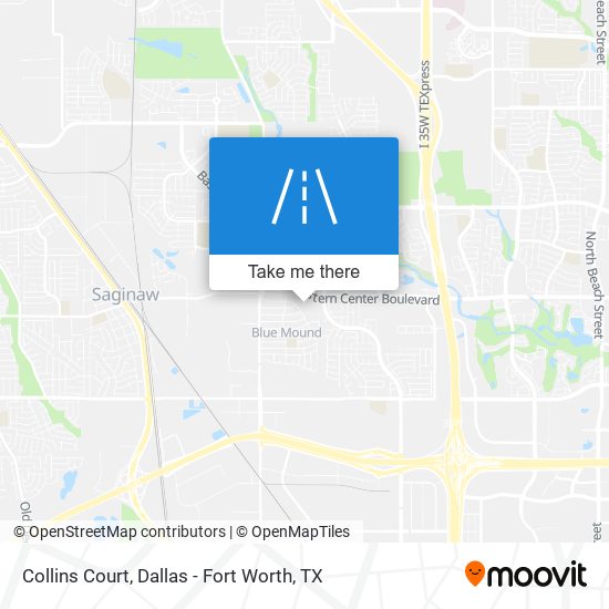 Collins Court map
