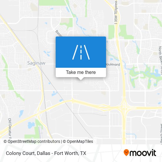 Colony Court map