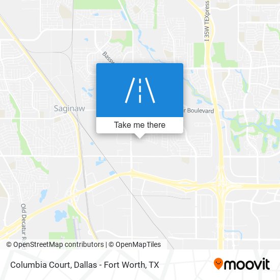 Columbia Court map
