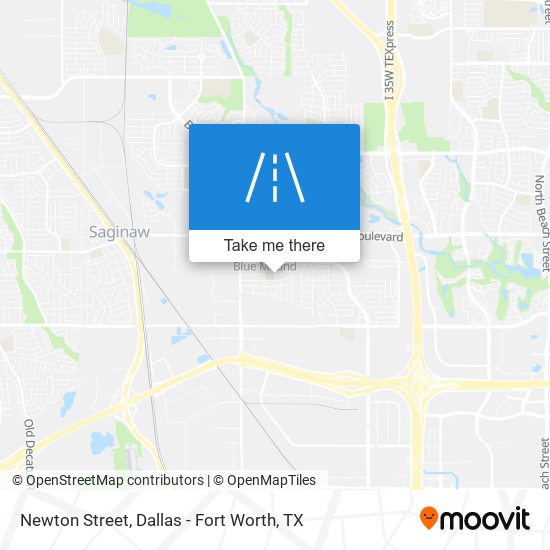 Mapa de Newton Street