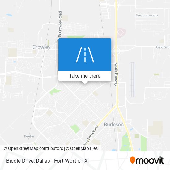 Bicole Drive map