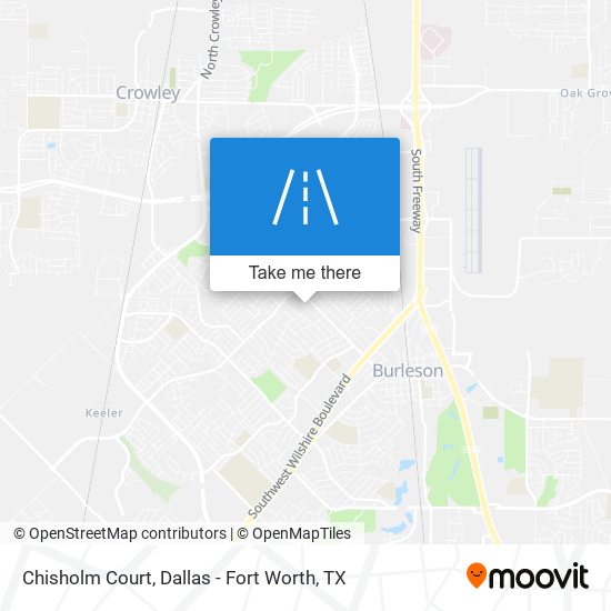 Mapa de Chisholm Court