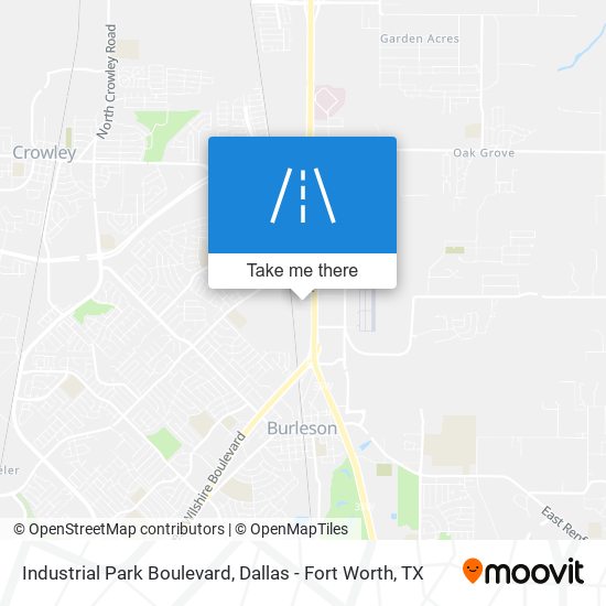 Industrial Park Boulevard map