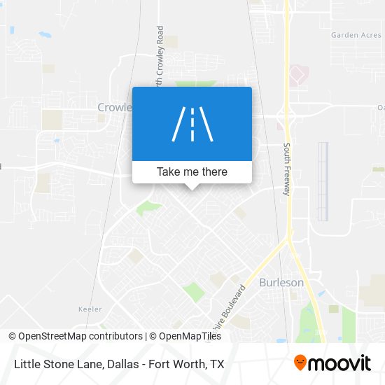 Mapa de Little Stone Lane