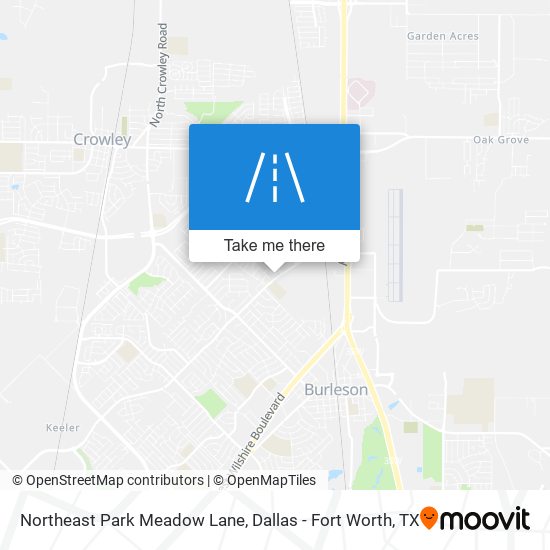 Mapa de Northeast Park Meadow Lane