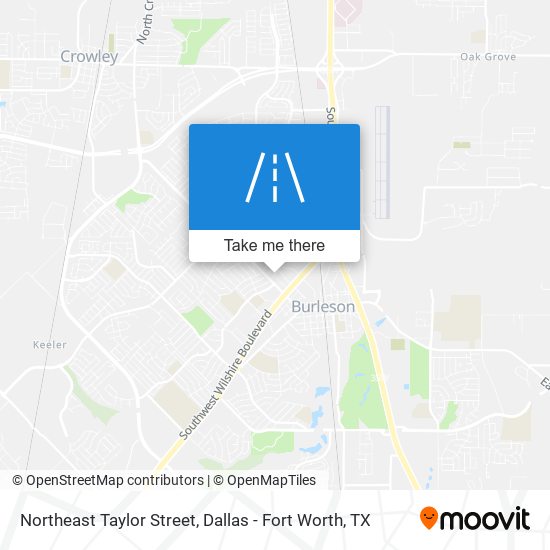 Mapa de Northeast Taylor Street