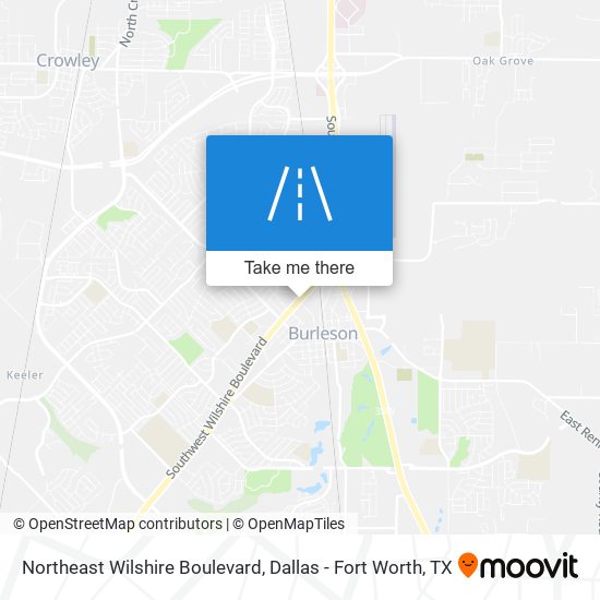 Mapa de Northeast Wilshire Boulevard