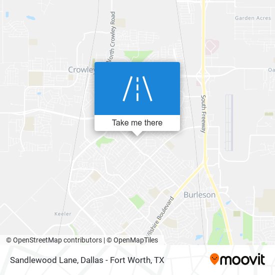 Mapa de Sandlewood Lane