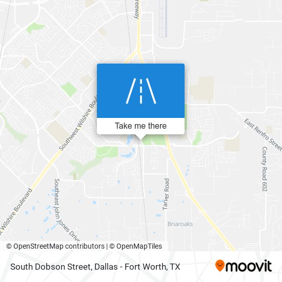 Mapa de South Dobson Street