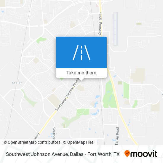 Mapa de Southwest Johnson Avenue