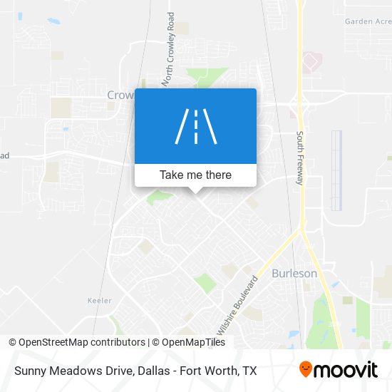 Sunny Meadows Drive map