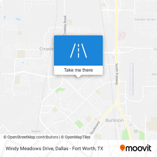 Windy Meadows Drive map