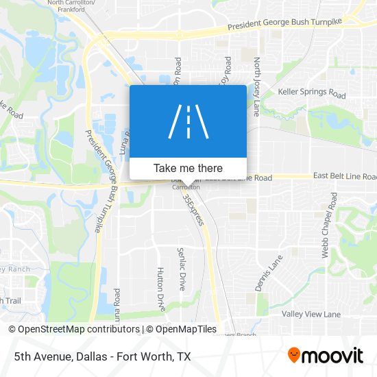 5th Avenue map