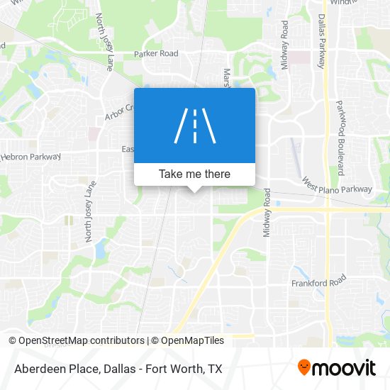 Aberdeen Place map