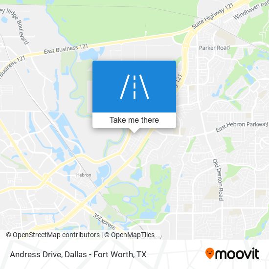 Andress Drive map
