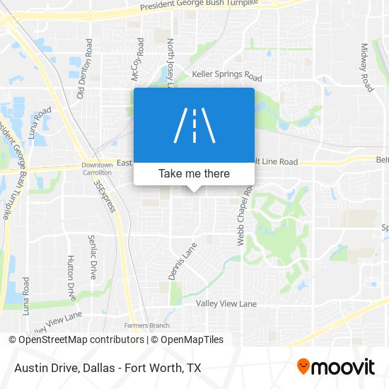 Mapa de Austin Drive