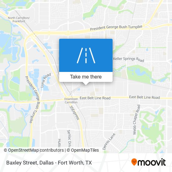 Baxley Street map