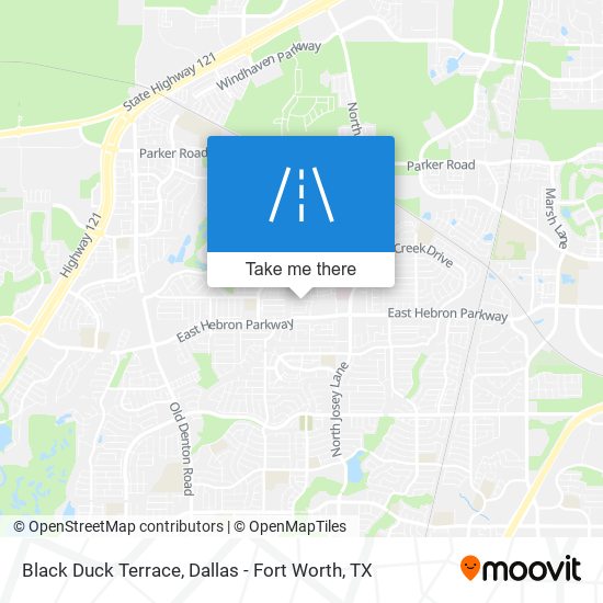 Black Duck Terrace map
