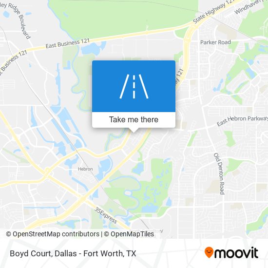 Boyd Court map