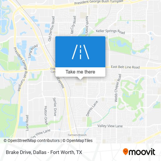 Brake Drive map