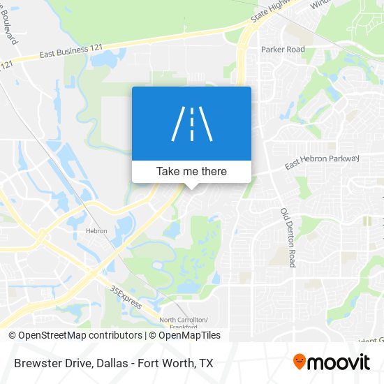 Brewster Drive map