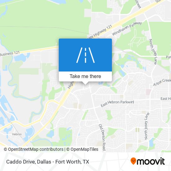 Caddo Drive map