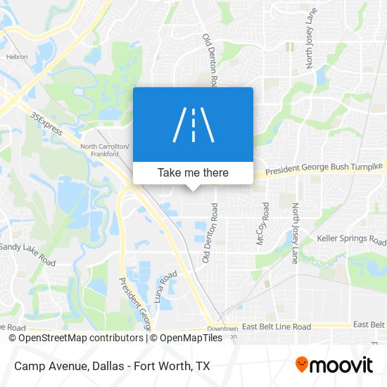 Mapa de Camp Avenue