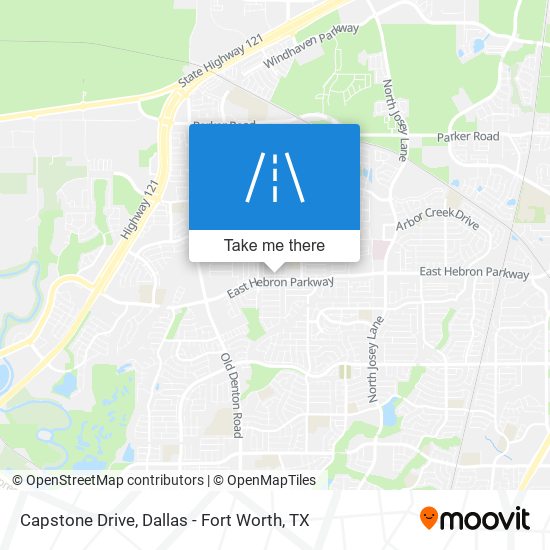 Mapa de Capstone Drive