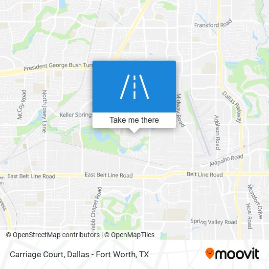 Mapa de Carriage Court