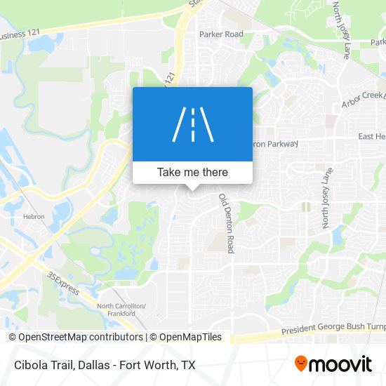 Cibola Trail map