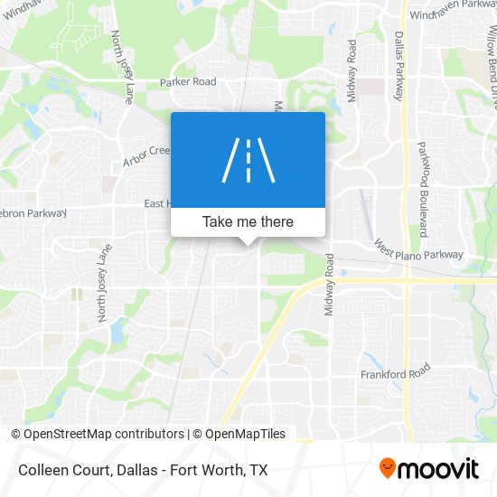 Colleen Court map