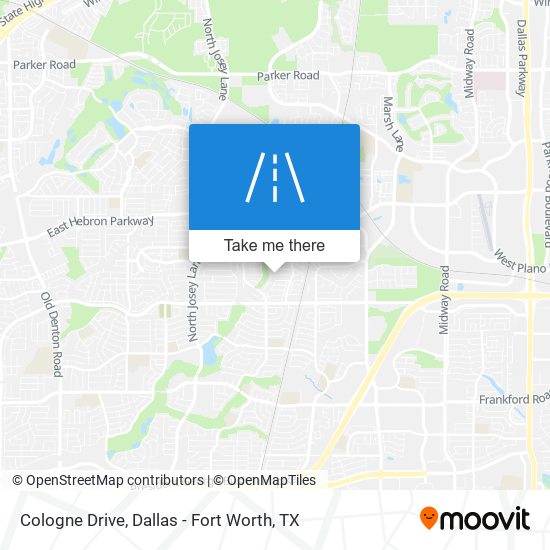 Cologne Drive map